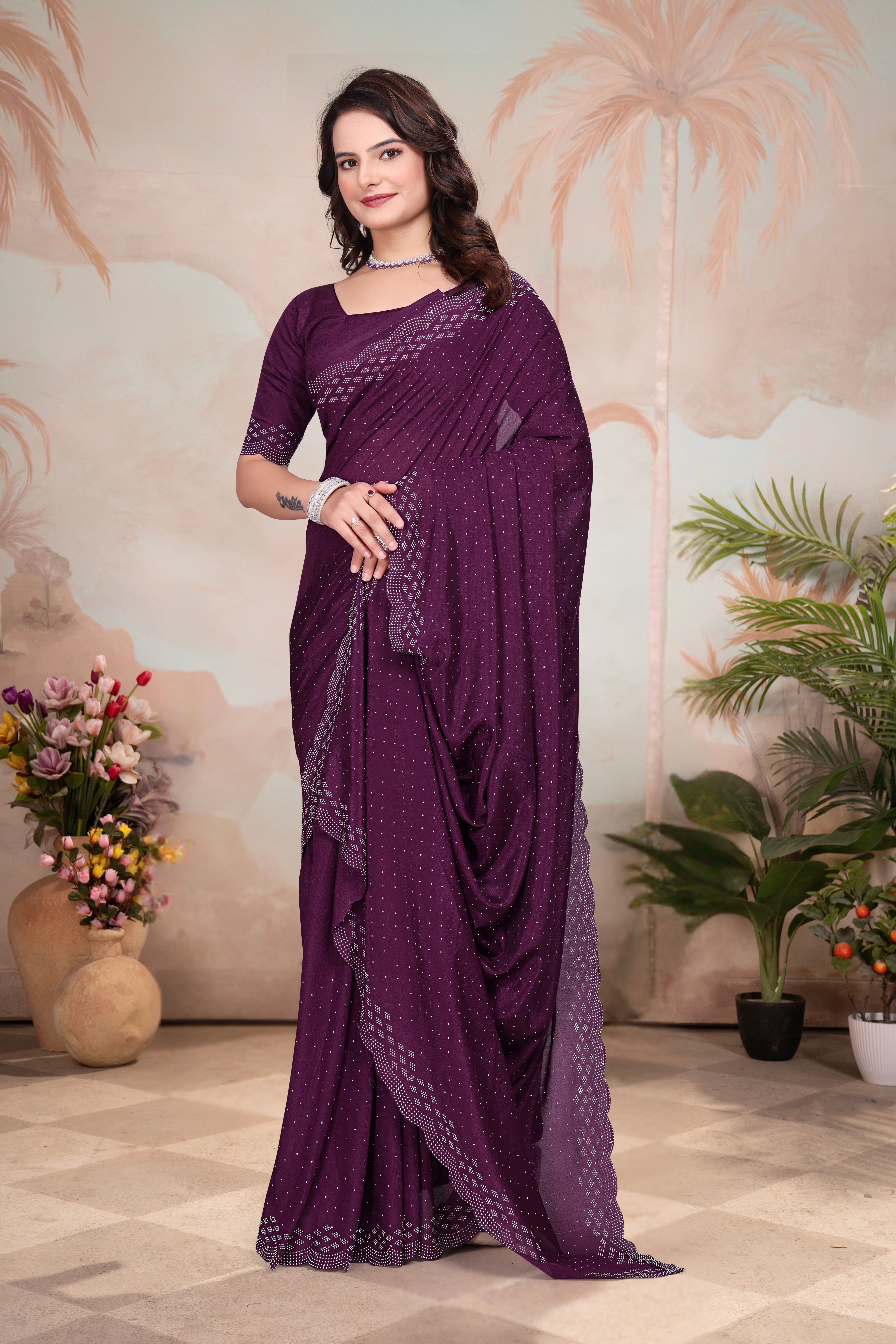 Pure Kanjivaram Silk Saree With Blouse Piece