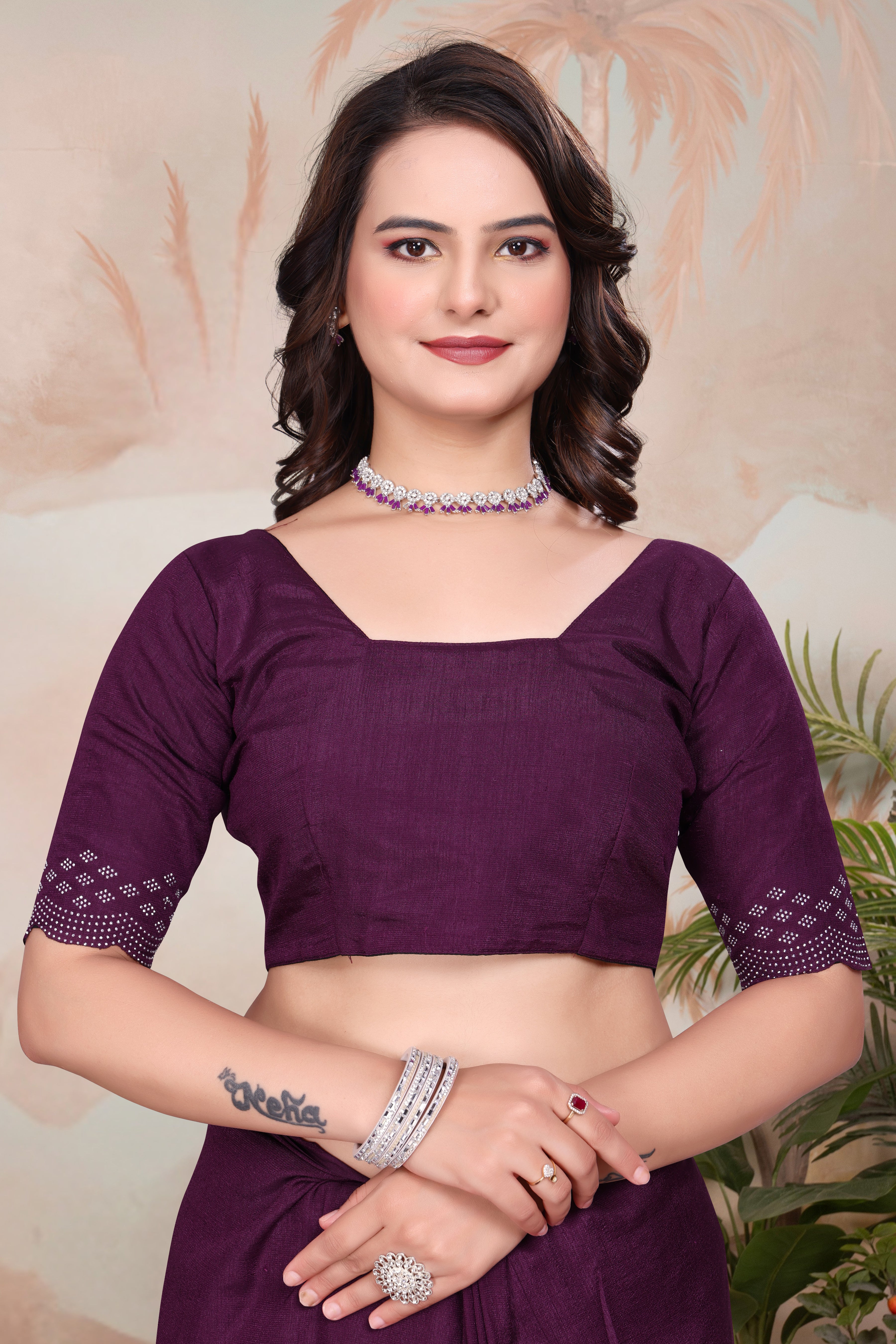 Pure Kanjivaram Silk Saree With Blouse Piece