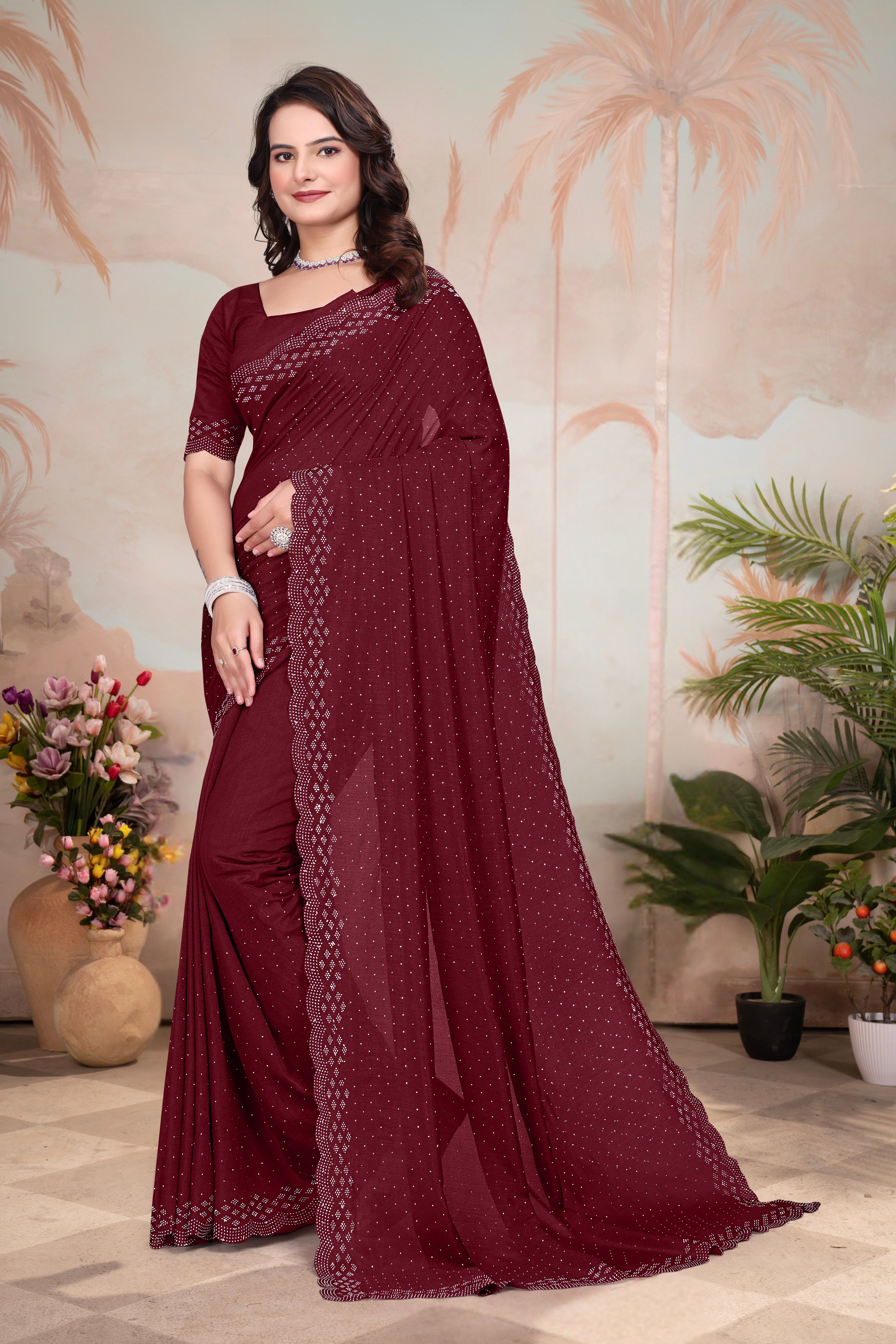 Pure Kanjivaram Silk Saree With Blouse Piece
