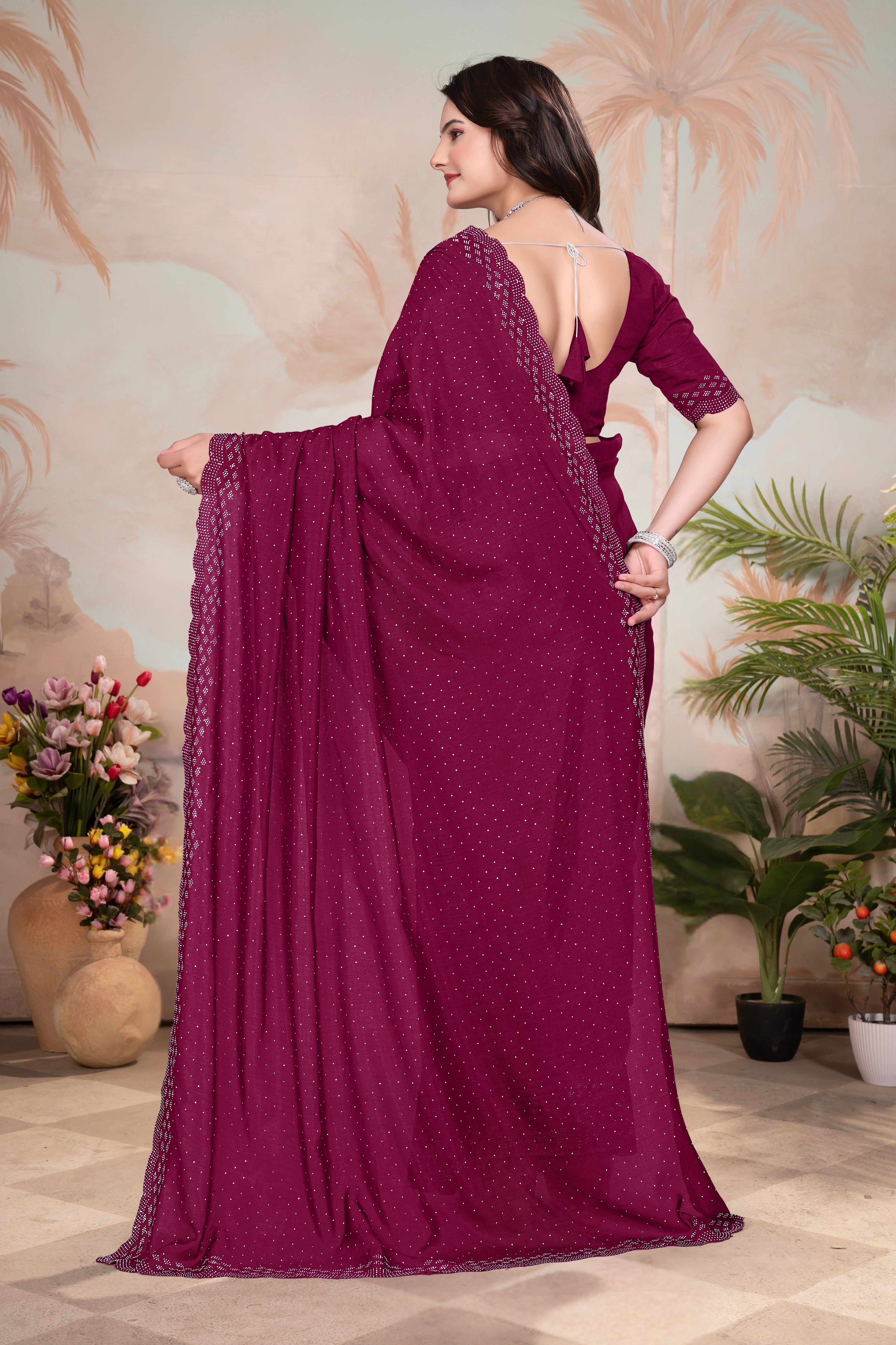 Pure Kanjivaram Silk Saree With Blouse Piece