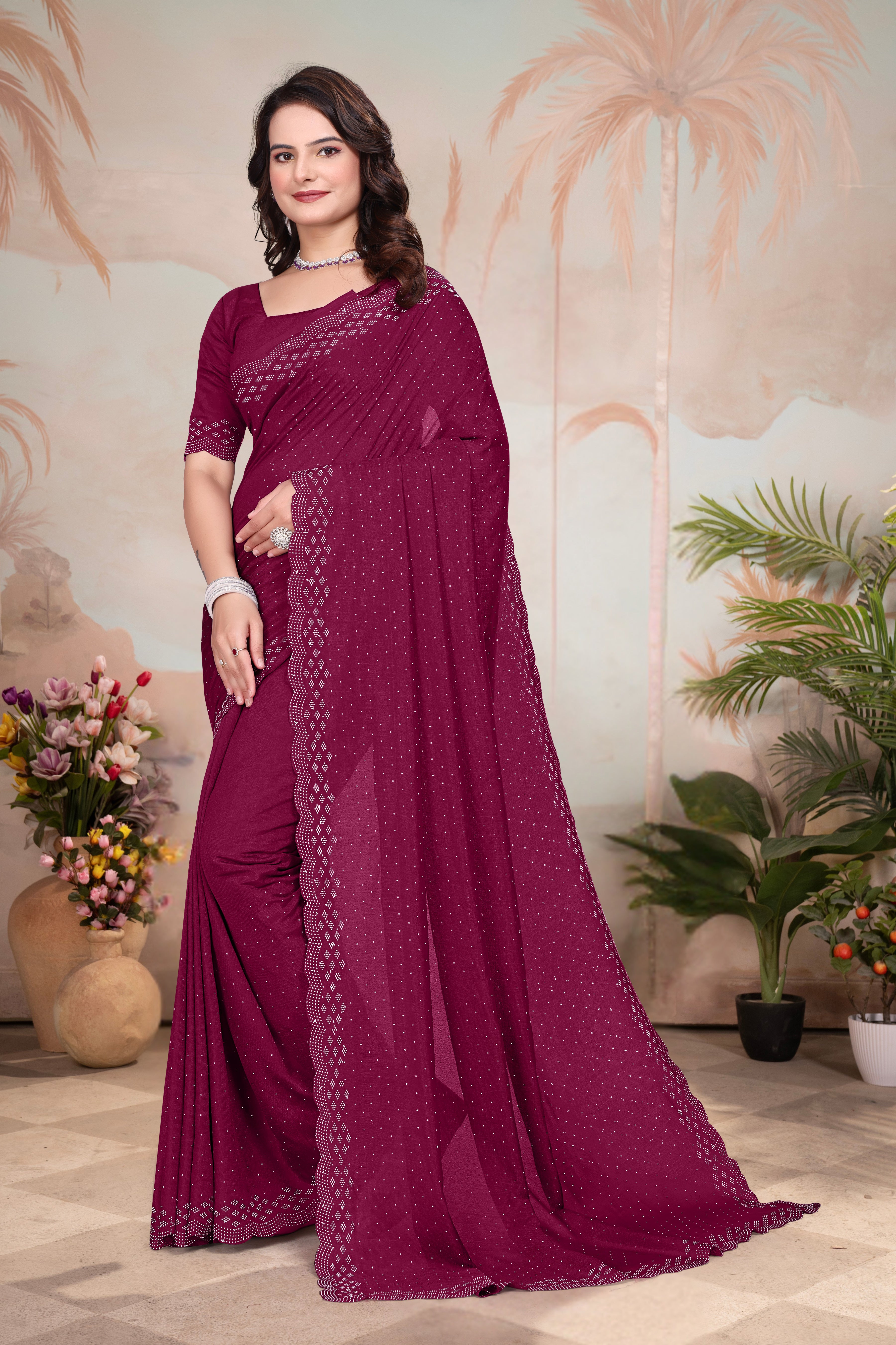 Pure Kanjivaram Silk Saree With Blouse Piece