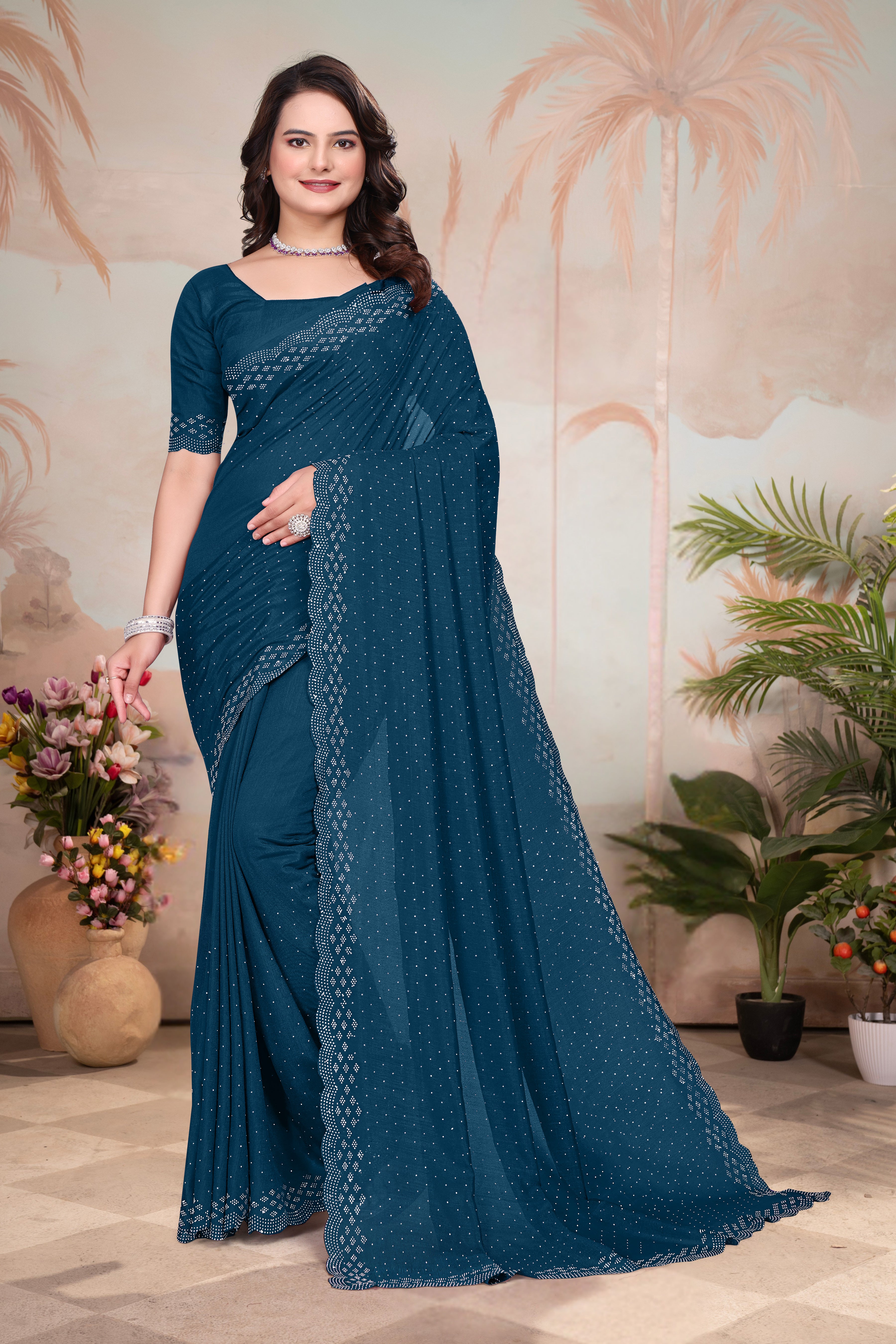 Pure Kanjivaram Silk Saree With Blouse Piece
