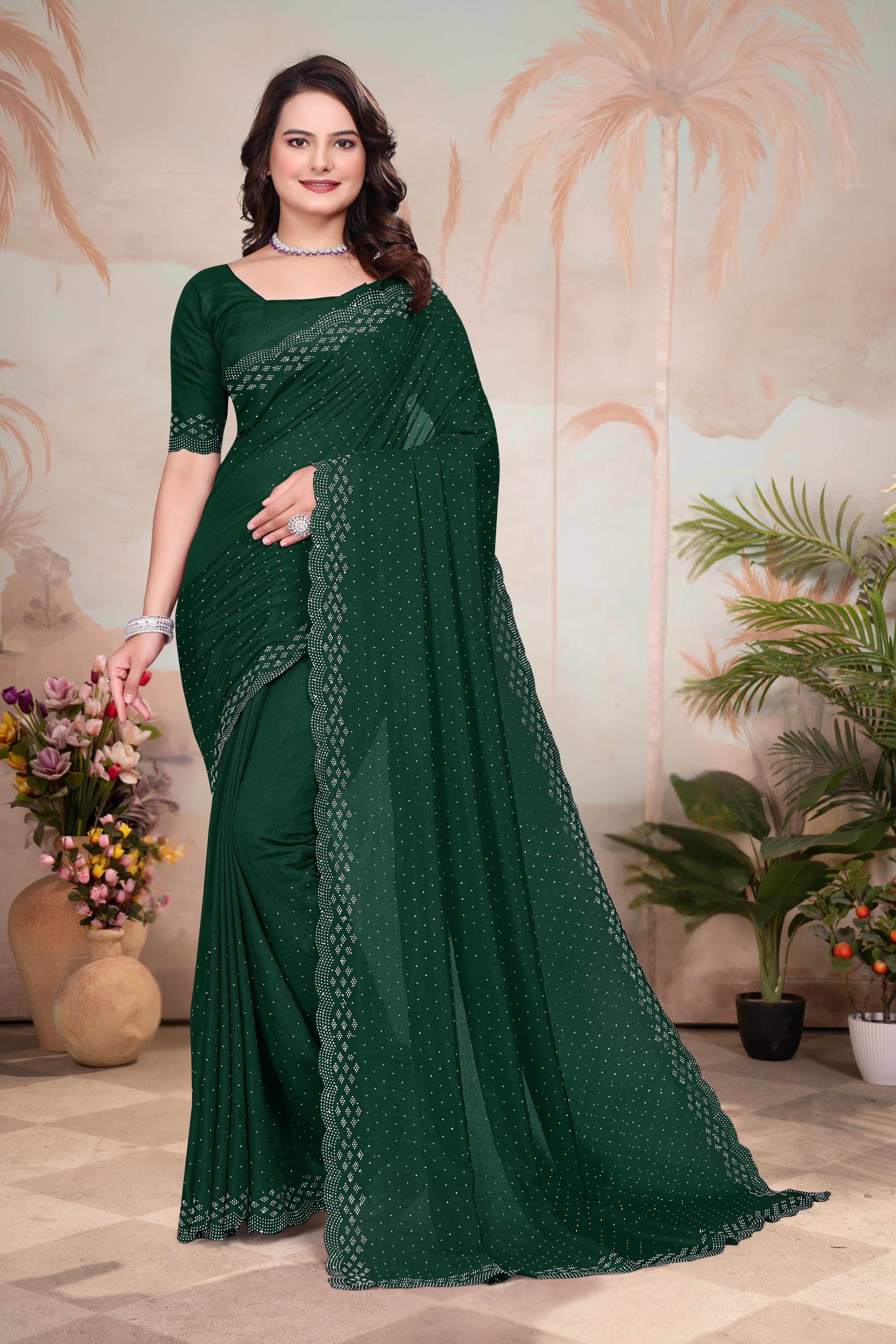 Pure Kanjivaram Silk Saree With Blouse Piece