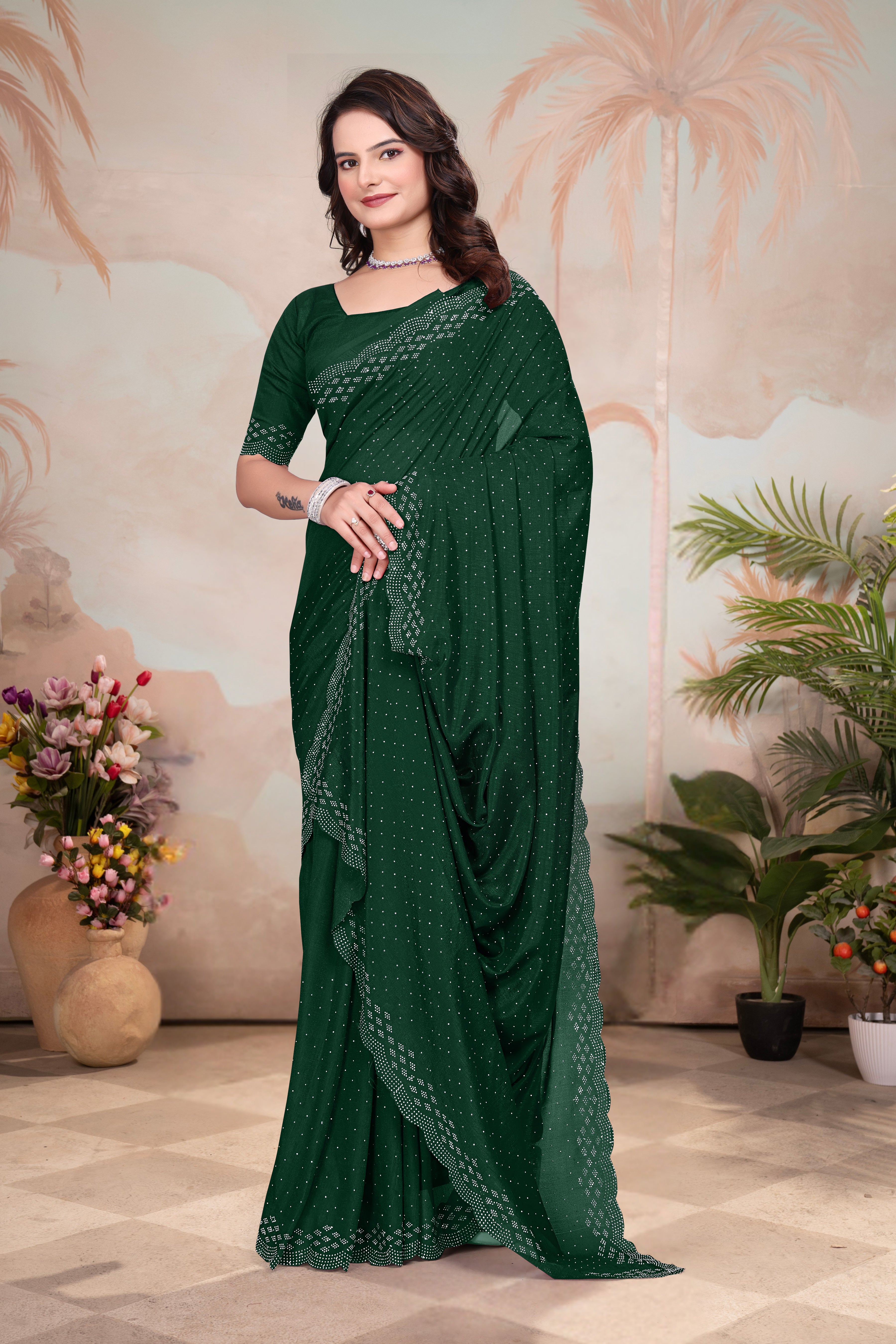 Pure Kanjivaram Silk Saree With Blouse Piece