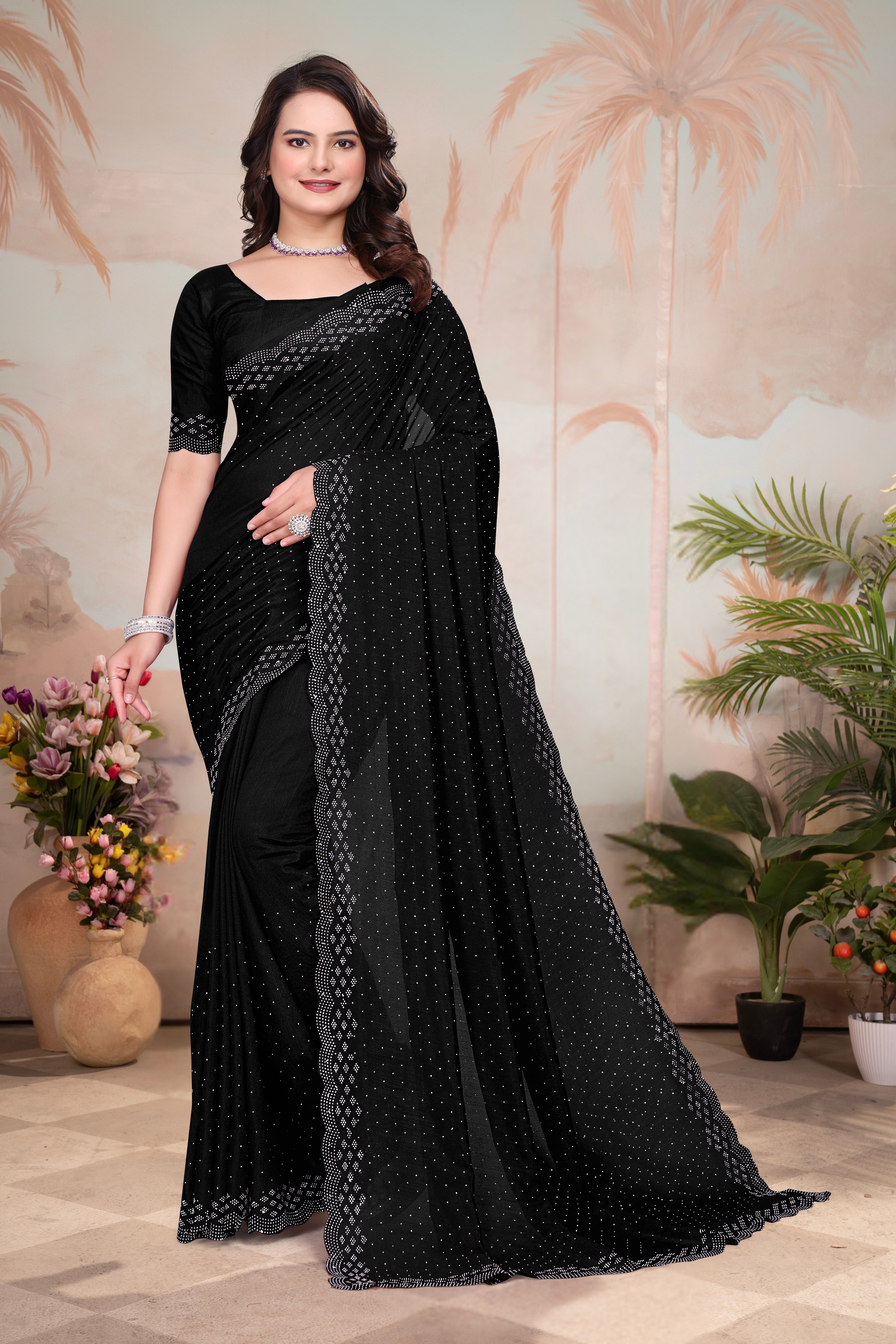 Pure Kanjivaram Silk Saree With Blouse Piece