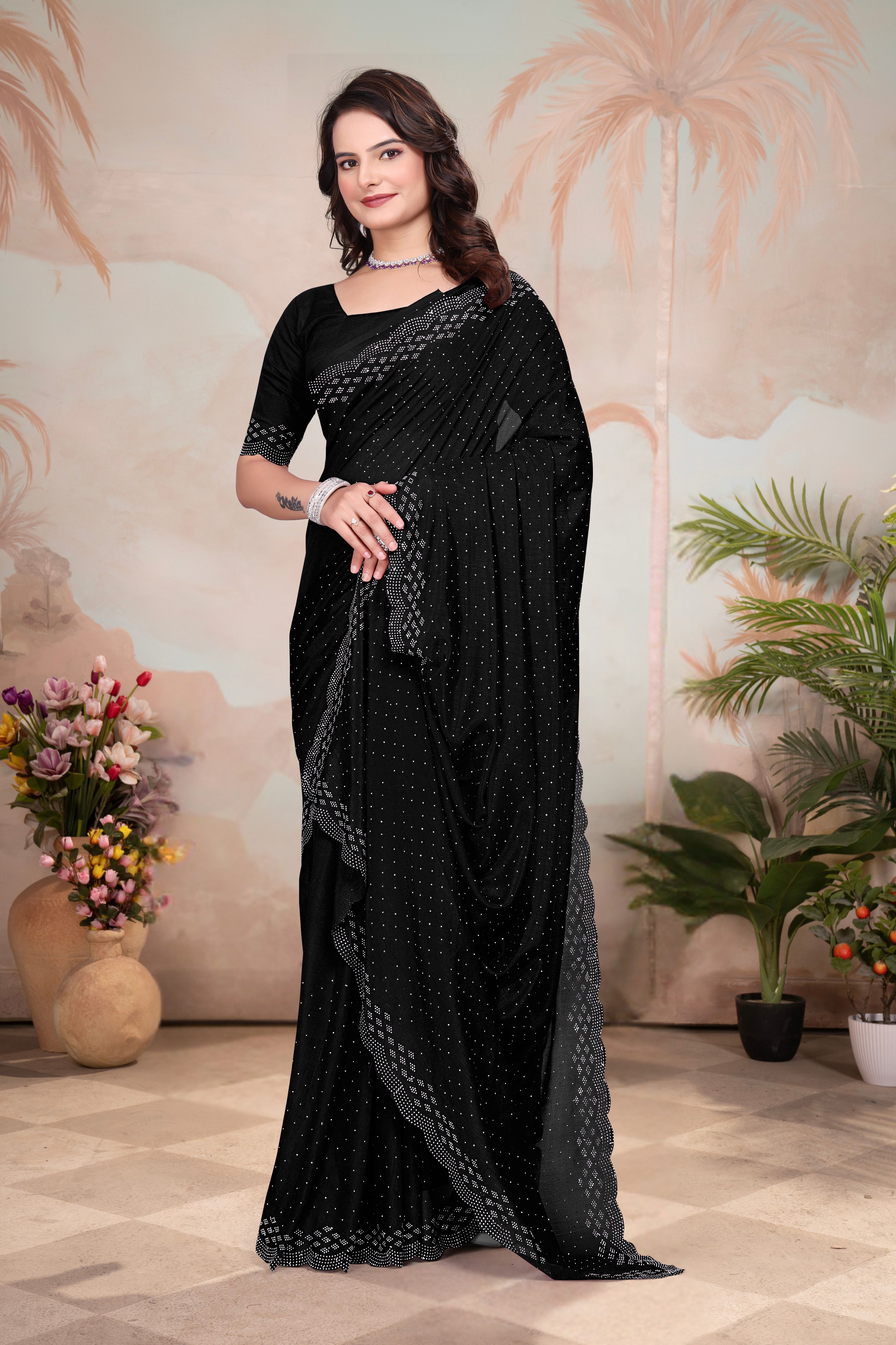 Pure Kanjivaram Silk Saree With Blouse Piece