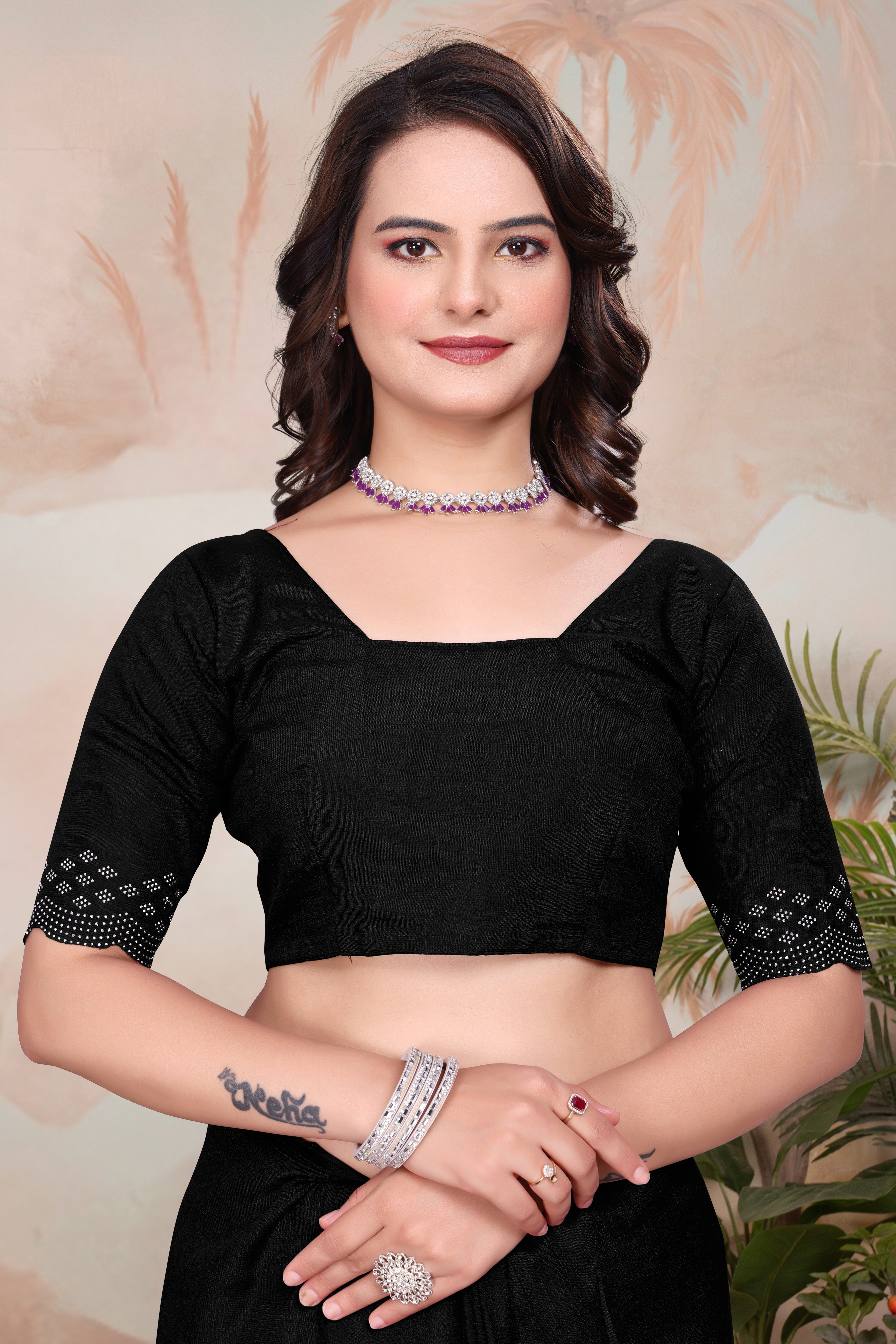 Pure Kanjivaram Silk Saree With Blouse Piece