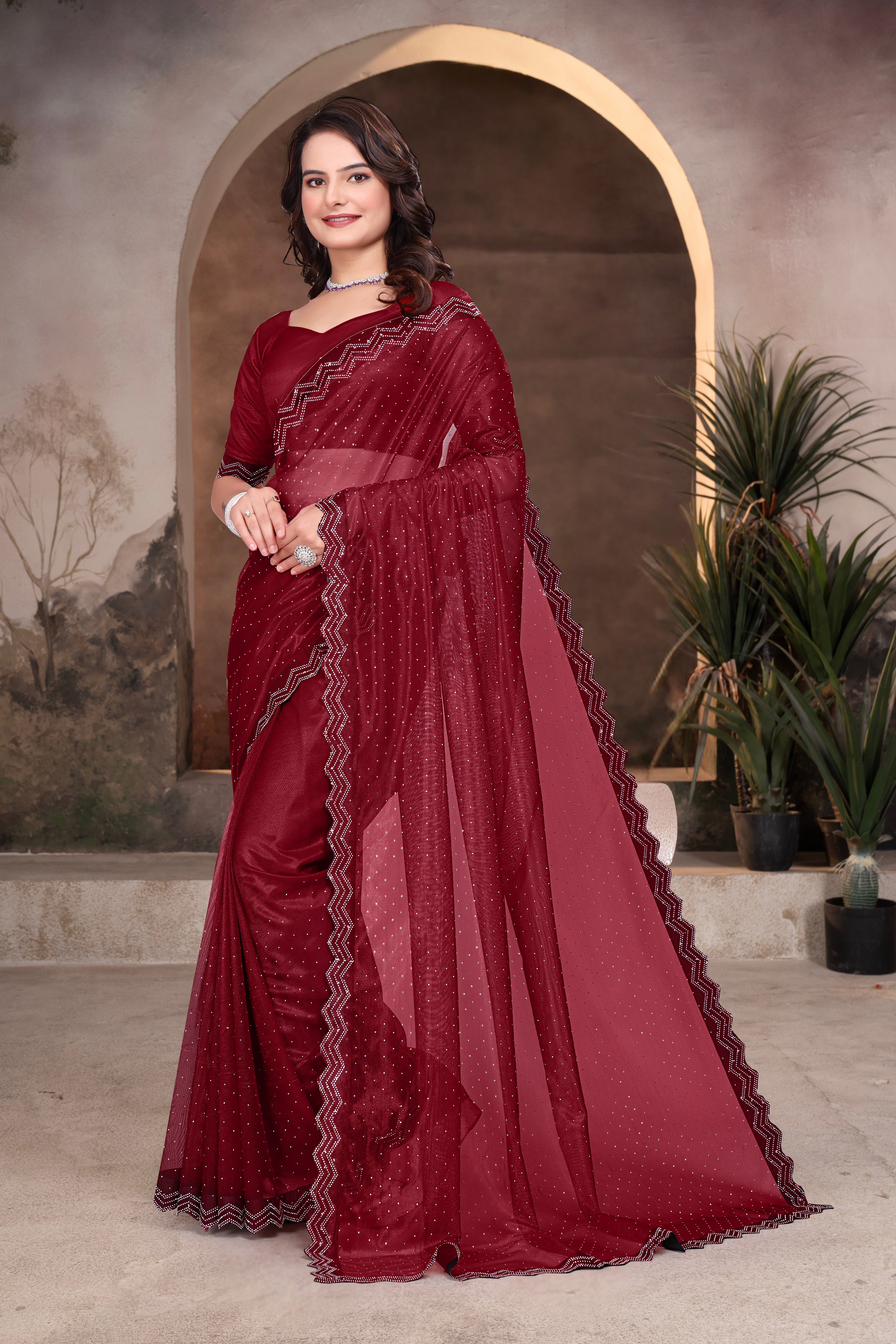 Pure Kanjivaram Silk Saree With Blouse Piece
