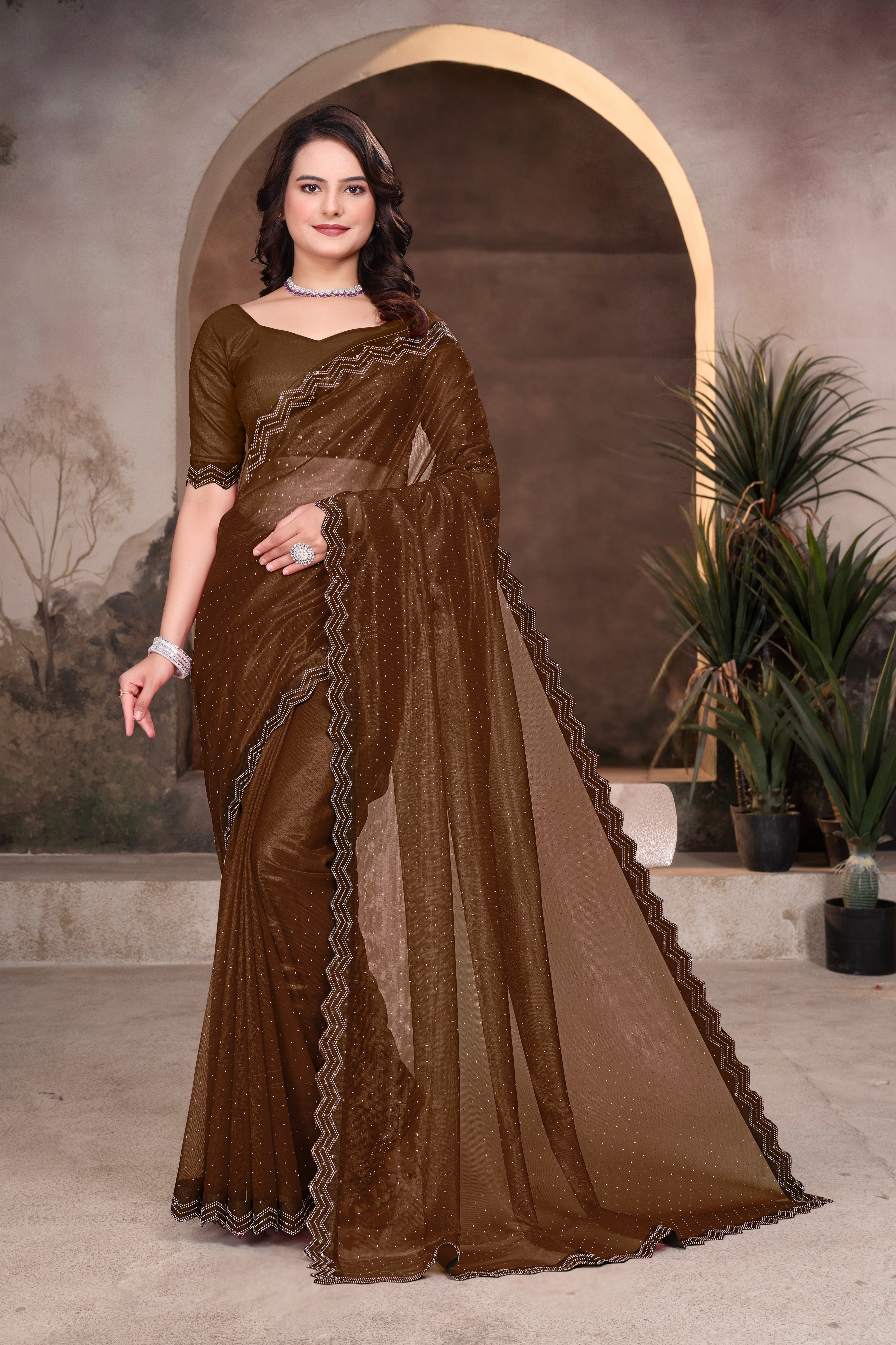 Pure Kanjivaram Silk Saree With Blouse Piece