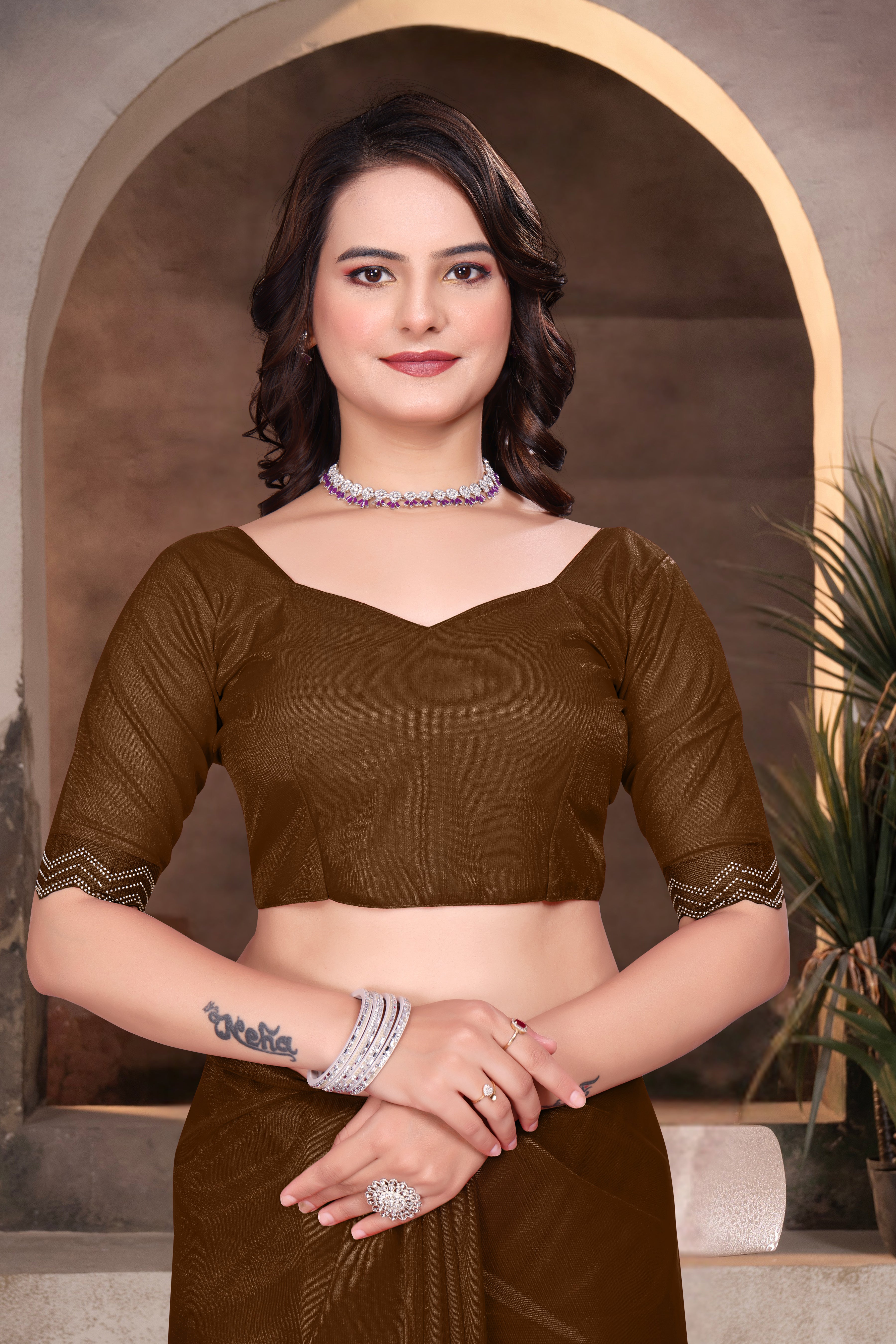 Pure Kanjivaram Silk Saree With Blouse Piece