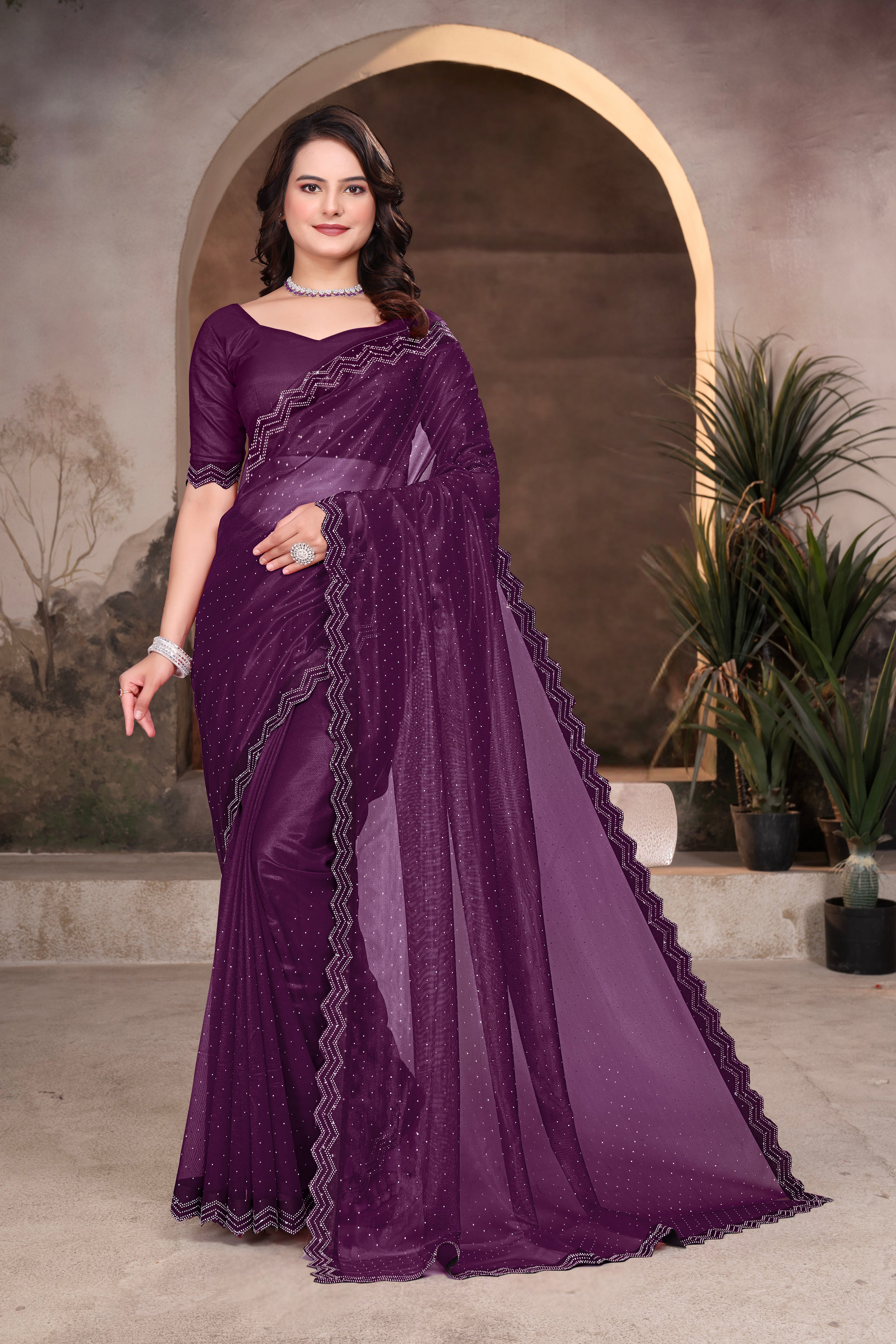 Pure Kanjivaram Silk Saree With Blouse Piece