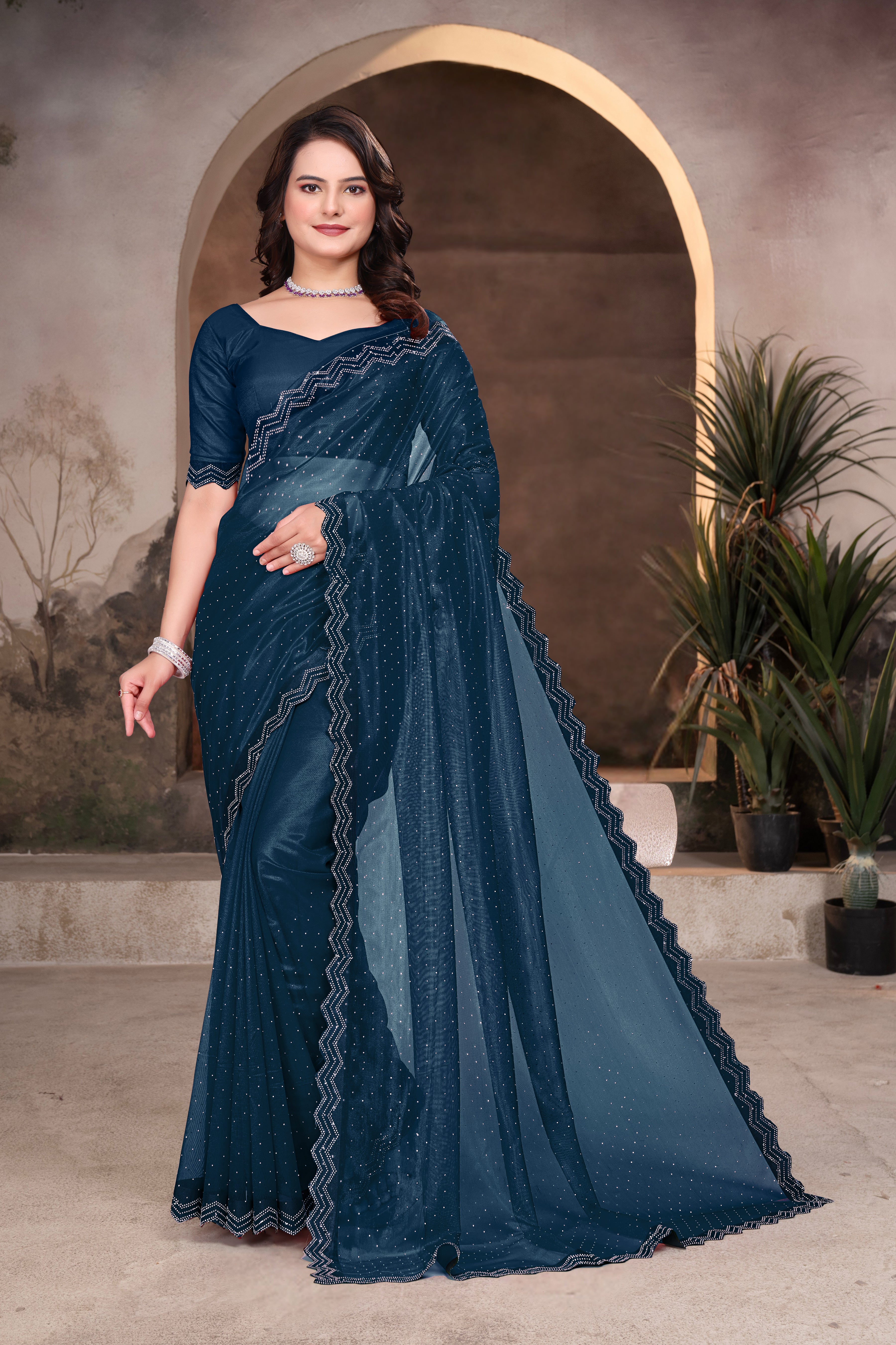 Pure Kanjivaram Silk Saree With Blouse Piece