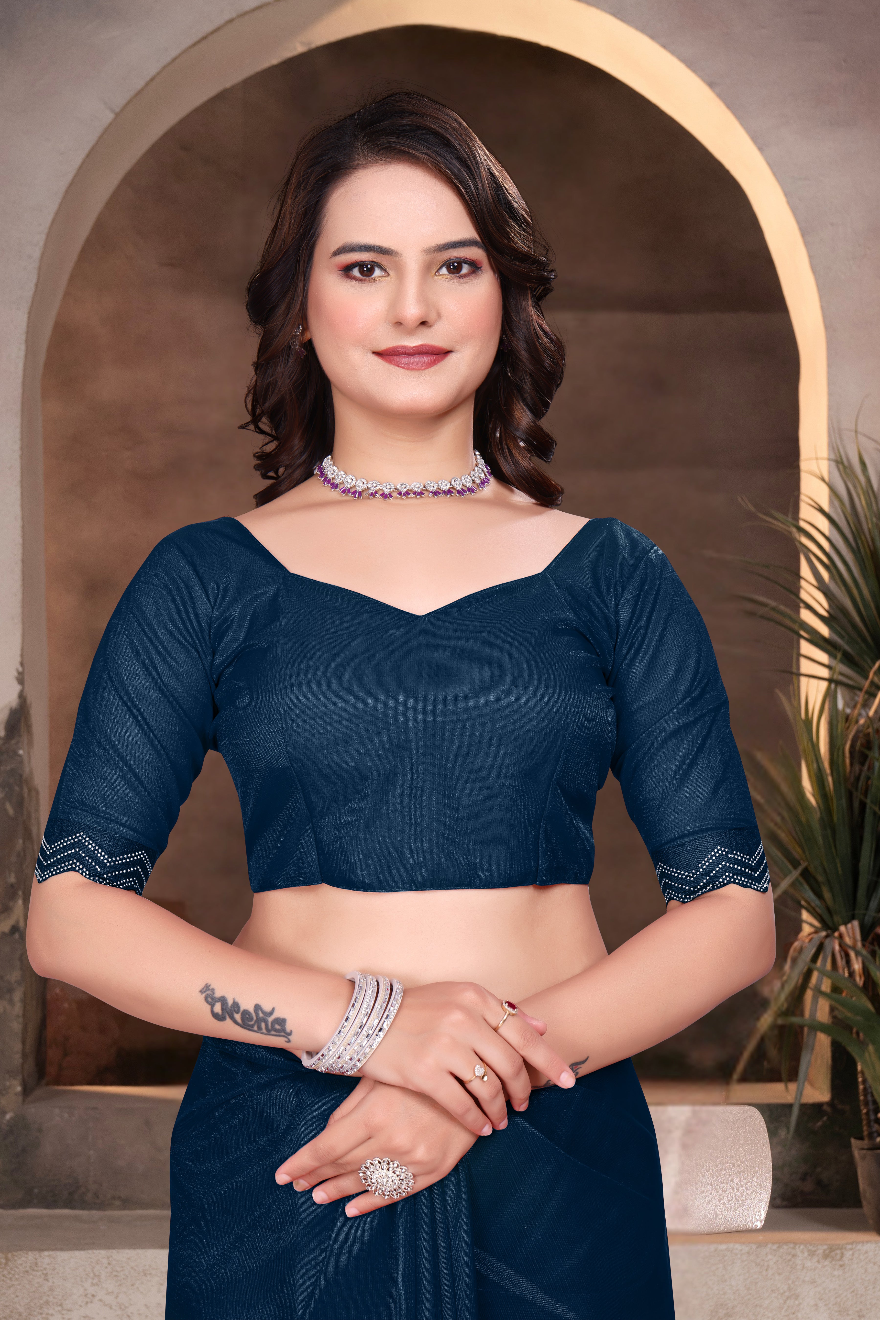 Pure Kanjivaram Silk Saree With Blouse Piece