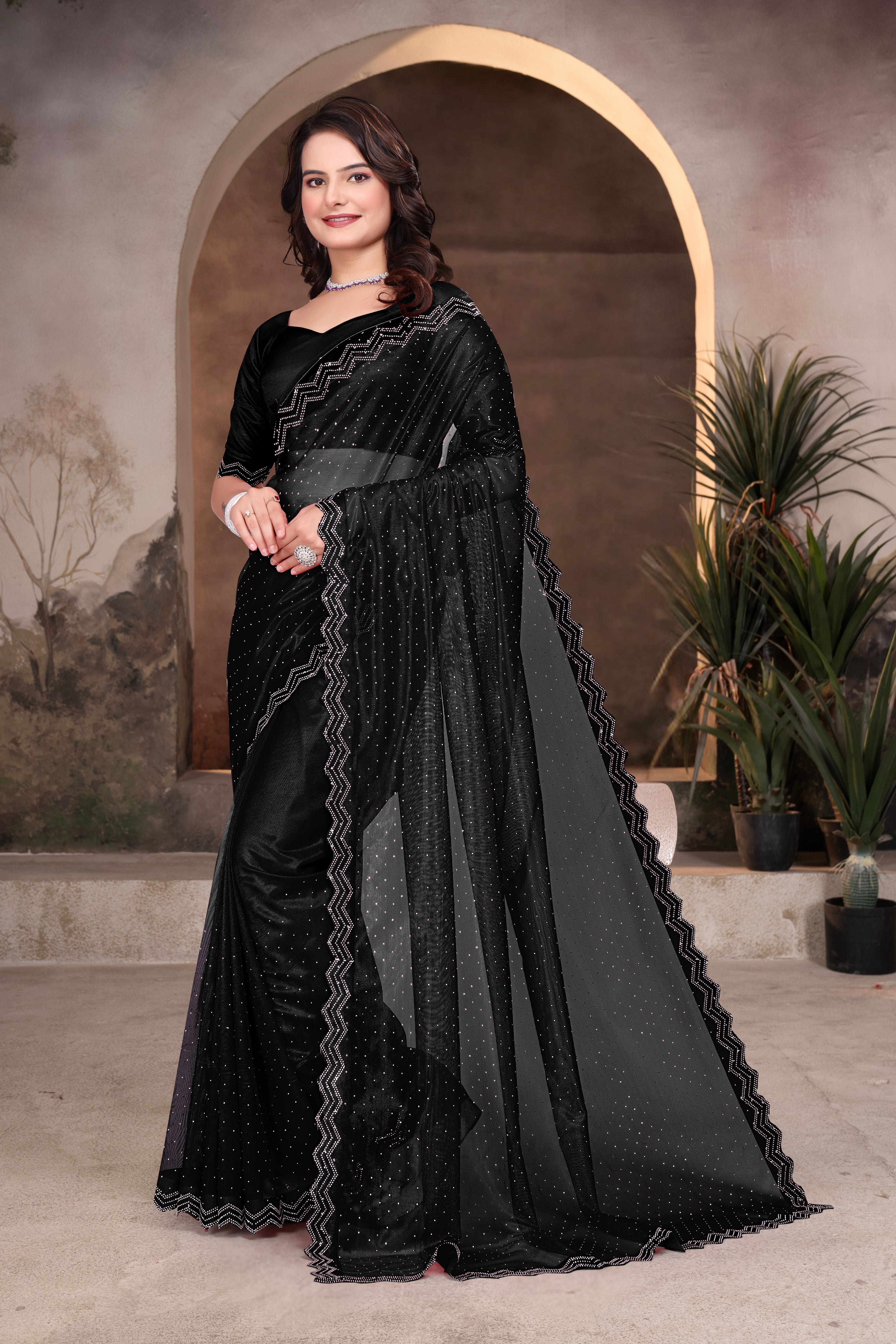 Pure Kanjivaram Silk Saree With Blouse Piece