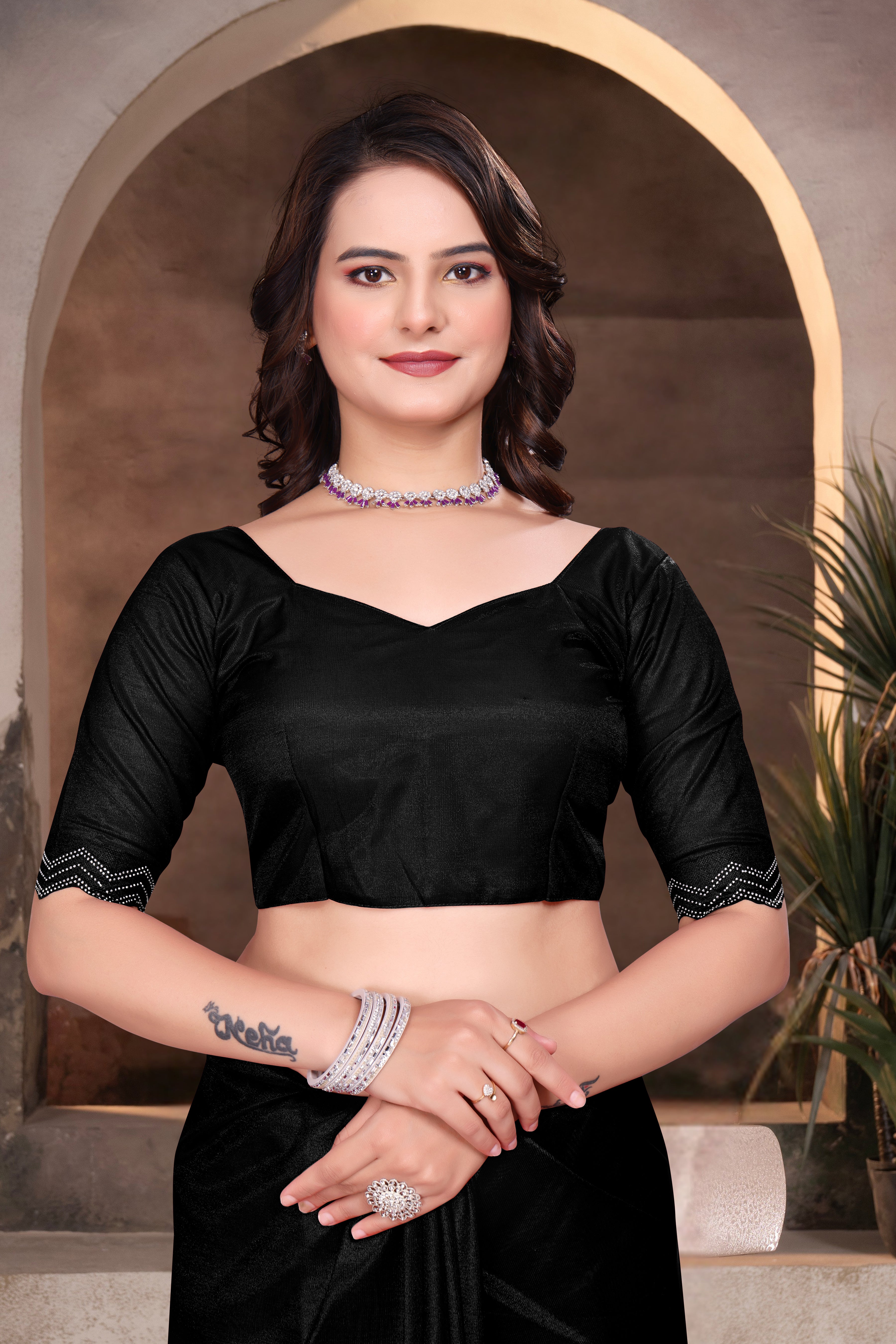 Pure Kanjivaram Silk Saree With Blouse Piece