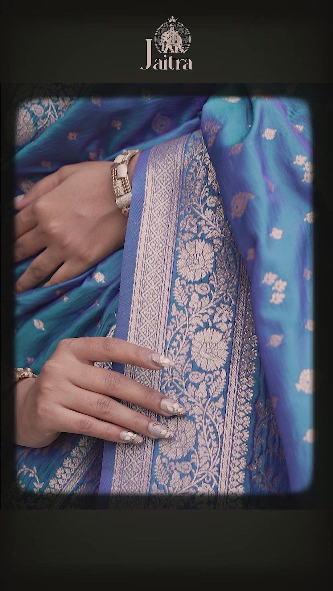 Silver Jari K Blue